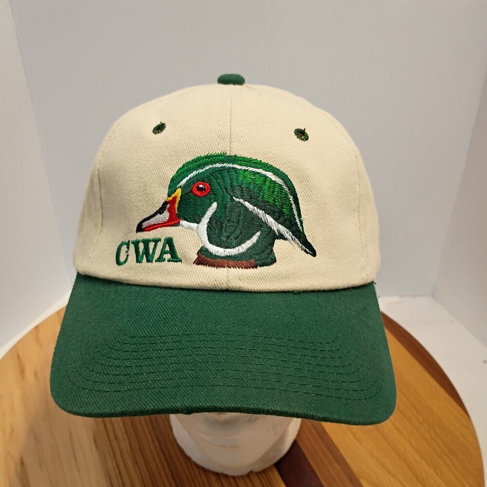 California Waterfowl Wood Duck Program Cwa Embroidered Hat Rare
